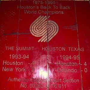 Authentic original court section